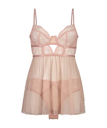 HUNKEMÖLLER Babydoll Isabelle - Pale Mauve - 80B