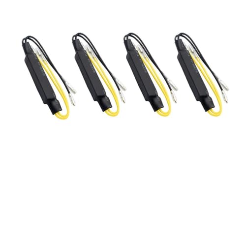 Résistance clignotant moto 12v 21w avec décodage de charge stable, 2 pièces