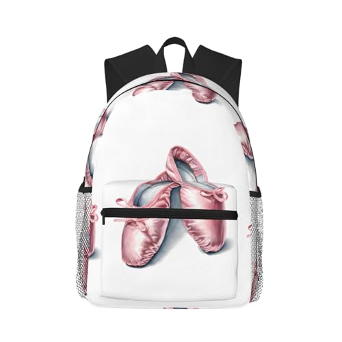 Ballet Dancer Backpack, Shopping Travel Bag, Fashionable Men'S And Women'S Backpack.