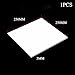 High-Performance 250mm x 250mm PTFE Plastic Sheet - Versatile Teflon Board for Gaskets, DIY Crafts, and Industrial Use(3mm)