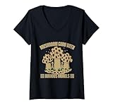 Photo Gallery donna mushroom foraging mushroom guru morel hunter maglietta con collo a v Photo Gallery donna mushroom foraging mushroom guru morel hunter maglietta con collo a v