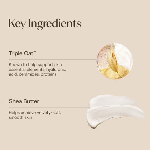 Image of Aveeno Skin Relief Moisturizing Body Lotion Heals Very Dry, Sensitive Skin, Fast-Absorbing Lotion with Soothing Triple Oat & Shea Butter Formula, Fragrance Free Lotion, Non-Comedogenic, 33 Fl Oz