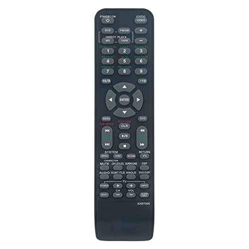 VINABTY AXD7305 Replacement Remote Control Compatible with Pioneer CD Player Home Theater System remote HTD88DVD XVDV88 HTZ77DV XVDV77 SDV88SW SDV88ST SDV77SW SDV77ST