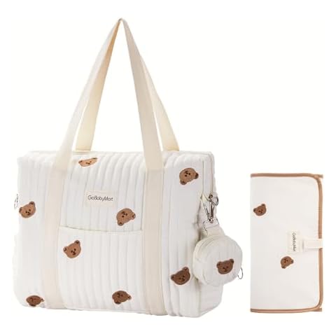 GOBABYMART 3pc Diaper Bag Tote Set Cover