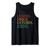 Photo Gallery legend since october 2000 men women 2000 birthday vintage canotta Photo Gallery legend since october 2000 men women 2000 birthday vintage canotta