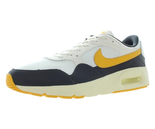 Nike Air Max SC Mens Shoes Size 11.5, Color: Sail/University Gold-Off-White
