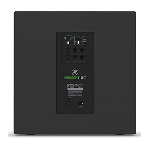 Mackie Thump118S 1,400-watt 18-inch Powered Subwoofer - Thumbnail 4