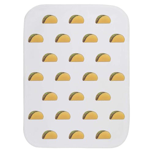 Azeeda 'Tasty Taco' Baby Burp/Wash Cloth (BC00031052)