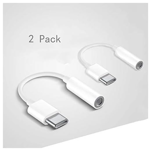 Jack USB C, Adaptadores de Audio de USB Tipo C a Auricular de 3,5 mm, Cable Adaptador Convertidor de USB C Audio para Huawei P20/P20 Pro/P30/P30 Pro, Xiaomi 6/8, Mix 2/3, OnePlus6T