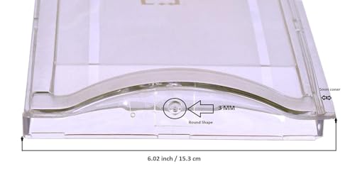 Image of OM PLASTICS Freezer Door for LG Single Door Refrigerator 190 LTR Colour Clear Pack of 1 (Part No: 3580JF1005) MATCH AND BUY LG STAR1 FREEZER DOOR