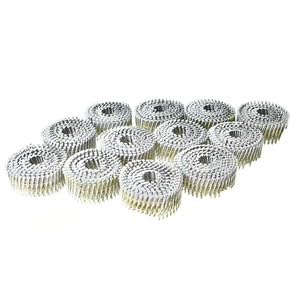 #US 3600Pcs Siding Nails 1-3/4" .092 Collated Wire Coil Full Round Head 4 Set