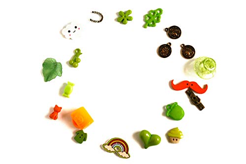 St. Patrick Theme I spy trinkets, 1-3cm, Set of 20