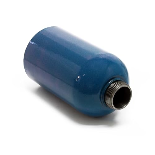 Wiltec Godet de Pression de Remplacement – 102 x 102 x 200 mm – capacité 1100 ML/Filetage Ø 41,5mm – en Acier – pour Pistolet pulvérisateur...