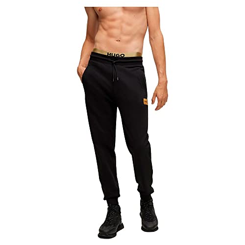 HUGO Herren Doak G Jogginghose aus Baumwoll-Terry mit Foliendruck-Logo...