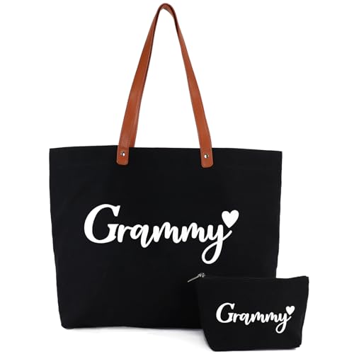Lamyba Grammy Tote Bag, Mothers Day Gift for Grandma, Grammy Appreciation Gift