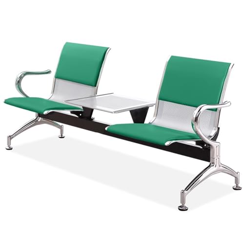 Silla de espera de poliuretano banco de recepcion de aeropuerto para clínicas y salas