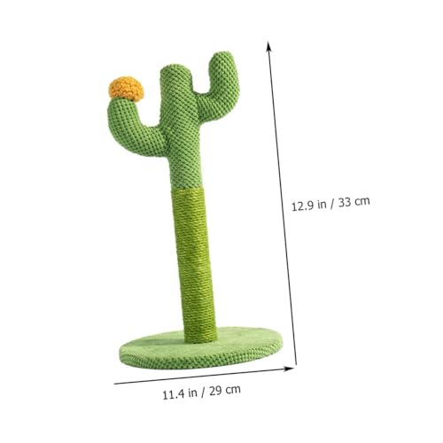 Rascador para Gatos Vertical en Forma de Cactus 33x29x29 cm miniatura 2
