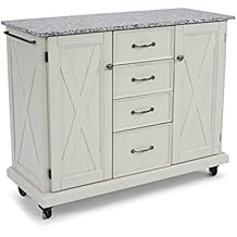 Seaside Lodge Granite Top Kitchen Cart by homestyles