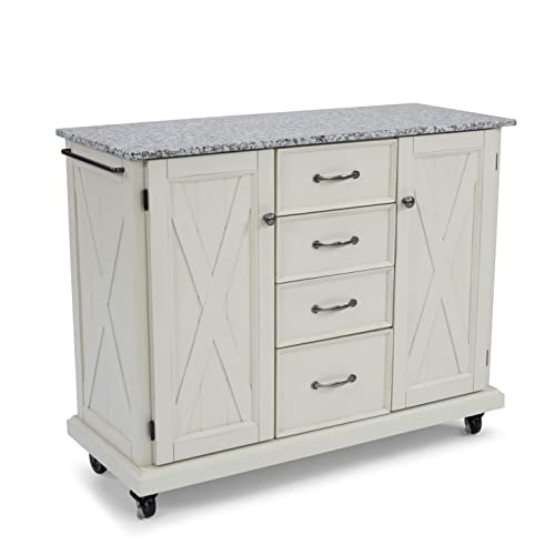 Seaside Lodge Granite Top Kitchen Cart by homestyles