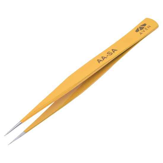 Non-Serrated Color Coded Tweezer Set, 6 Piece Set