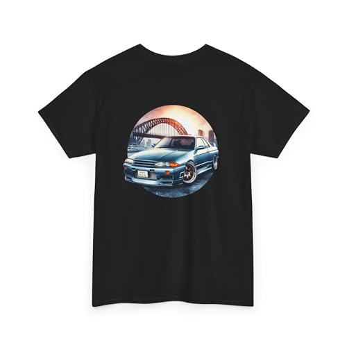 Nissan R32 GTR Skyline T-Shirt Black