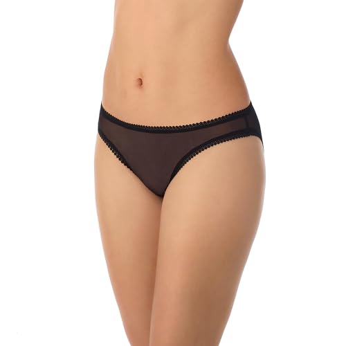 OnGossamer Women's Mesh Low-Rise Bikini Panty