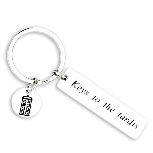 Kivosliviz Dr Who Gifts - Doctor Who Keychain & Key Ring - Jewelry & Merchandise