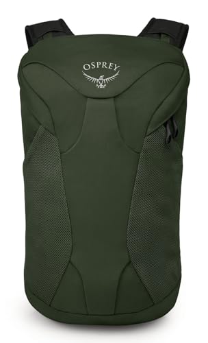 Image of Osprey Farpoint Fairview Travel Daypack for Men and Women, Gopher Green