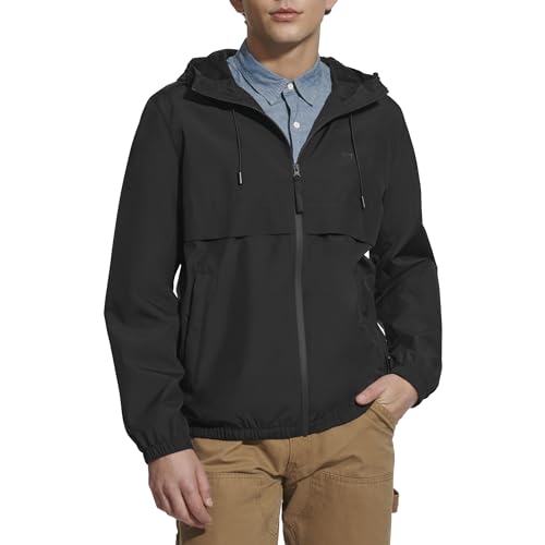 Image of Levi's Men's Hooded Rain Jacket & Windbreaker