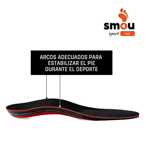 Plantillas deportivas SMOU para hombre y mujer tamaño 43-44 miniatura 2