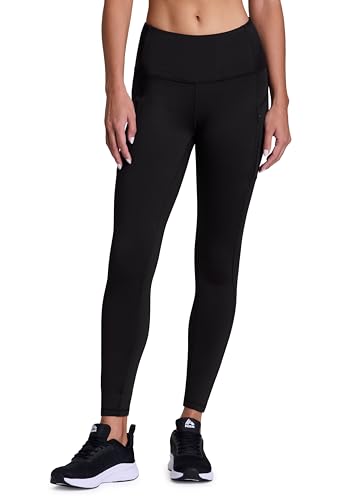 RBX Fleece Lined Leggings for Women, Full Length Outdoor Fleece Legging with Zipper Pockets for Running, Hiking4
