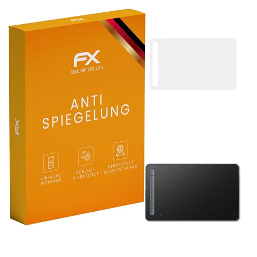 Lámina protectora para XP-PEN Deco M atFoliX con pantalla antirreflejos y antichoque (2X)