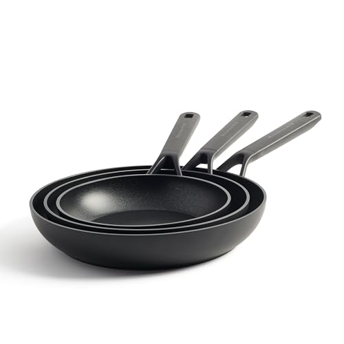 Imagen de KitchenAid Classic Forged Juego de Sartenes de Cerámica Antiadherente Anodizada Dura