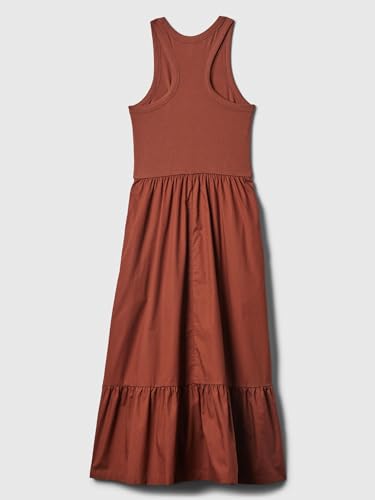 Image of Gap Women's Mixed Media Midi Dress