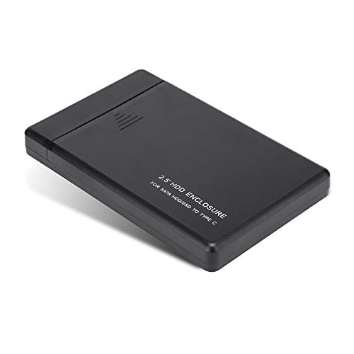 Woyisisi W25a831 2,5-Zoll-SATA-Festplattengeh?use mit kratzfestem USB3.1-Typ-C-GEH?use(Schwarz) – Bild 3