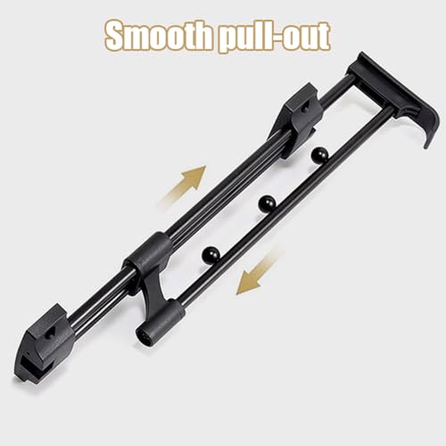 Tringle penderie extensible gain de place charge lourde 45kg - 4