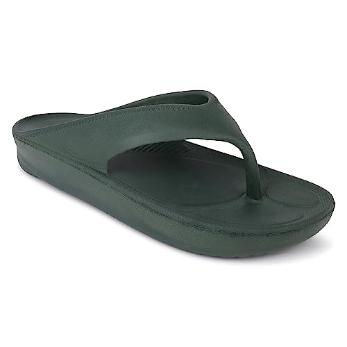Image of Hygear Men's James EVA Slippers | Ultra Soft Cushion | Lightweight | Waterproof |Stylish | Anti-Skid | Comfortable Daily Wear Slippers for Men