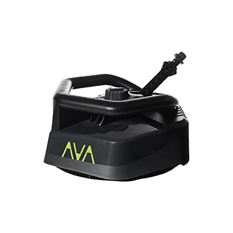 AVA Premium Patio Cleaner, Jet Wash Accessory for Power Cleaning Decking, Driveway & Indian Stone Paving, Height Adjustable, High Quality Brass Nozzles, Brush, Compatible With Karcher Pressure Washers Cover