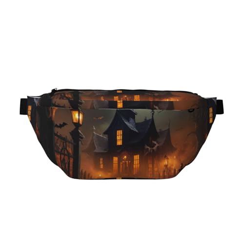 Sac banane de course à pied ultra léger à s'approprier avec son imprimé Halloween unique