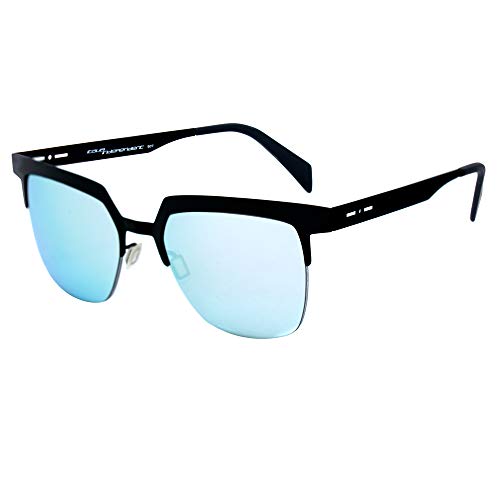 Italia Independent 0503-009-000 Occhiali Da Sole, Nero (Nero), 55.0 Unisex-Adulto