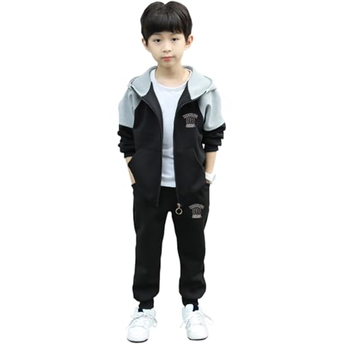 Amur Leopard Survêtement Enfant Garçon Ensemble de Sport 2pcs Veste à Capuche + Pantalons de...