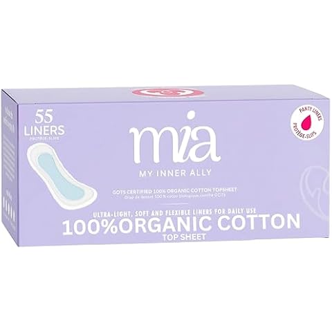 Mia Panty Liners - 55 Count Cover