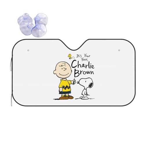 スヌーピー 車用フロント日よけサンシェード マジカルシェードカンタン装着 夏冬兼用おしゃれアニメカバー 対応s