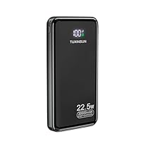 Power Bank 20000mAh 22,5W PD3.0 QC4.0 Powerbank Batería Externa para móvil Pantalla LCD, Cargador portátil Compatible con baterías para Smartphones Viajes Camping