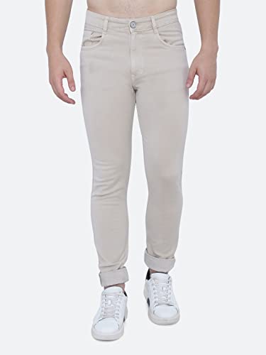 Image of Strechable Denim Regular Fit Mid Waist Light Weight Soft Feel Stretchable Denim Jeans Pant for Men