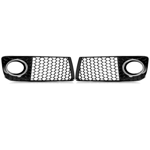 Per TT MK2 8J Paraurti Anteriore Fendinebbia Griglie Griglia A Nido D'ape Maglia Copertura Della Lampada Della Luce di Nebbia 2010 2011 2012 2013 2014 8J0807682J