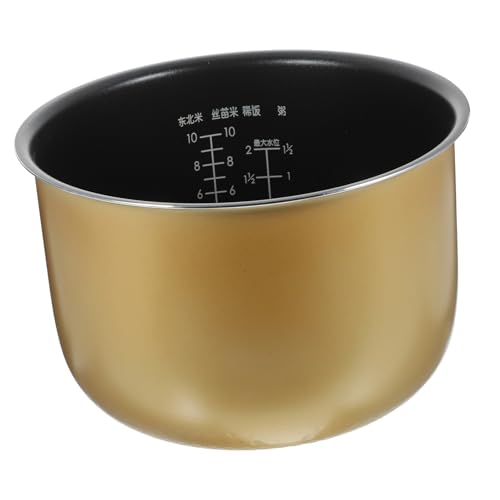 VINTORKY 炊飯器ライナー ステンレスの内釜 炊飯器の釜交換 炊飯器の内釜 電気炊飯器の代替品 圧力鍋の内釜 炊飯器インサート インテリア鍋 パワークッカーインサート 圧力鍋インサート 鍋の中