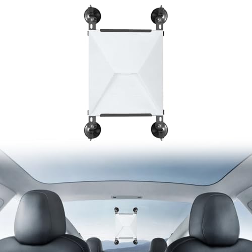 JOJOCY Starlink Mini Sunroof Suction Cup Mount, Starlink Mini Car Mount Kit Strong Suction 2-Side Fixing Easy Disassembly Starlink Mini Car Mount for Windows and Sunroofs