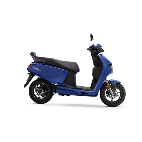 Image of VIDA VX2 Plus Electric Scooter by HERO MotoCorp, Removable Battery, 142 km IDC Range, 80 km /h Top Speed, Matte Nexus Blue (Ex-Showroom)
