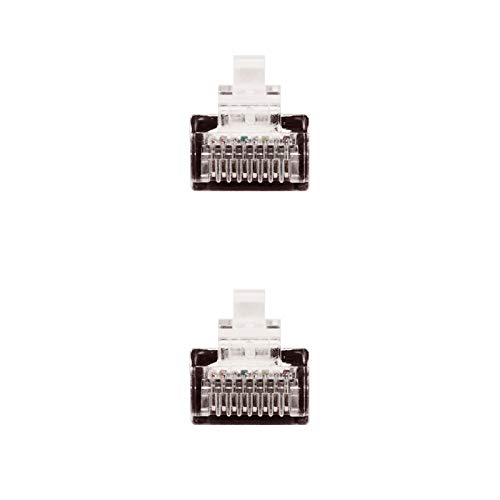 Cable Ethernet RJ45 Cat.6 UTP 1mts Negro Patch Cord miniatura 3